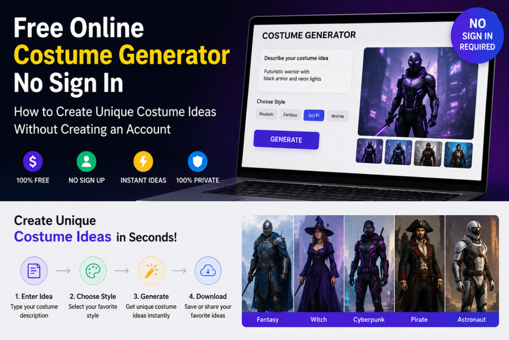 Free Online Costume Generator