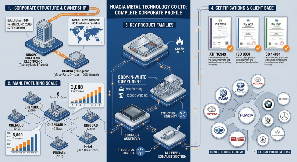 Who Is Huacia Metal Technology Co Ltd?