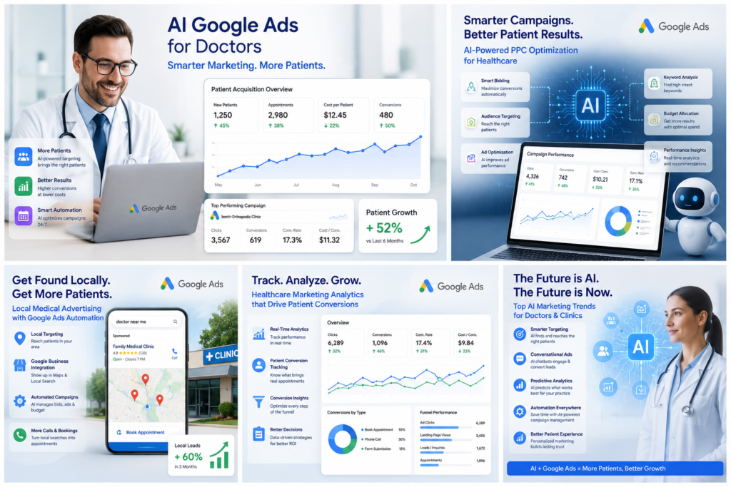 AI Google Ads for Doctors:  Attract More Patients