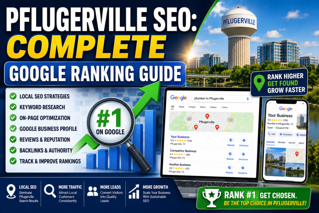 Pflugerville SEO: Complete Google Ranking Guide