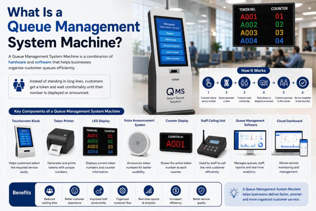 Best Queue Management System Machine for Businesses in 2026