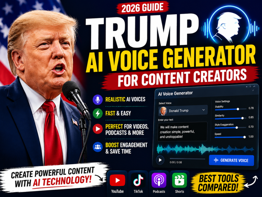 Donald Trump AI Voice Guide (2026)