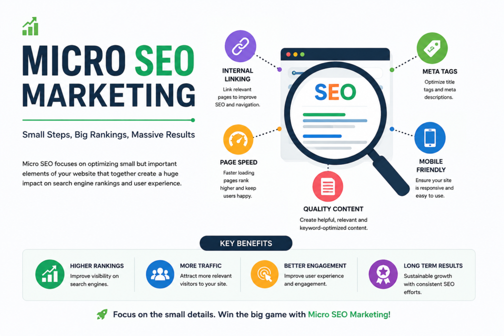 Micro SEO Marketing: Small Changes That Deliver Big Results