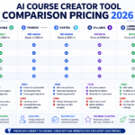 Top AI Course Creator Platforms 2026: Pricing & Comparison