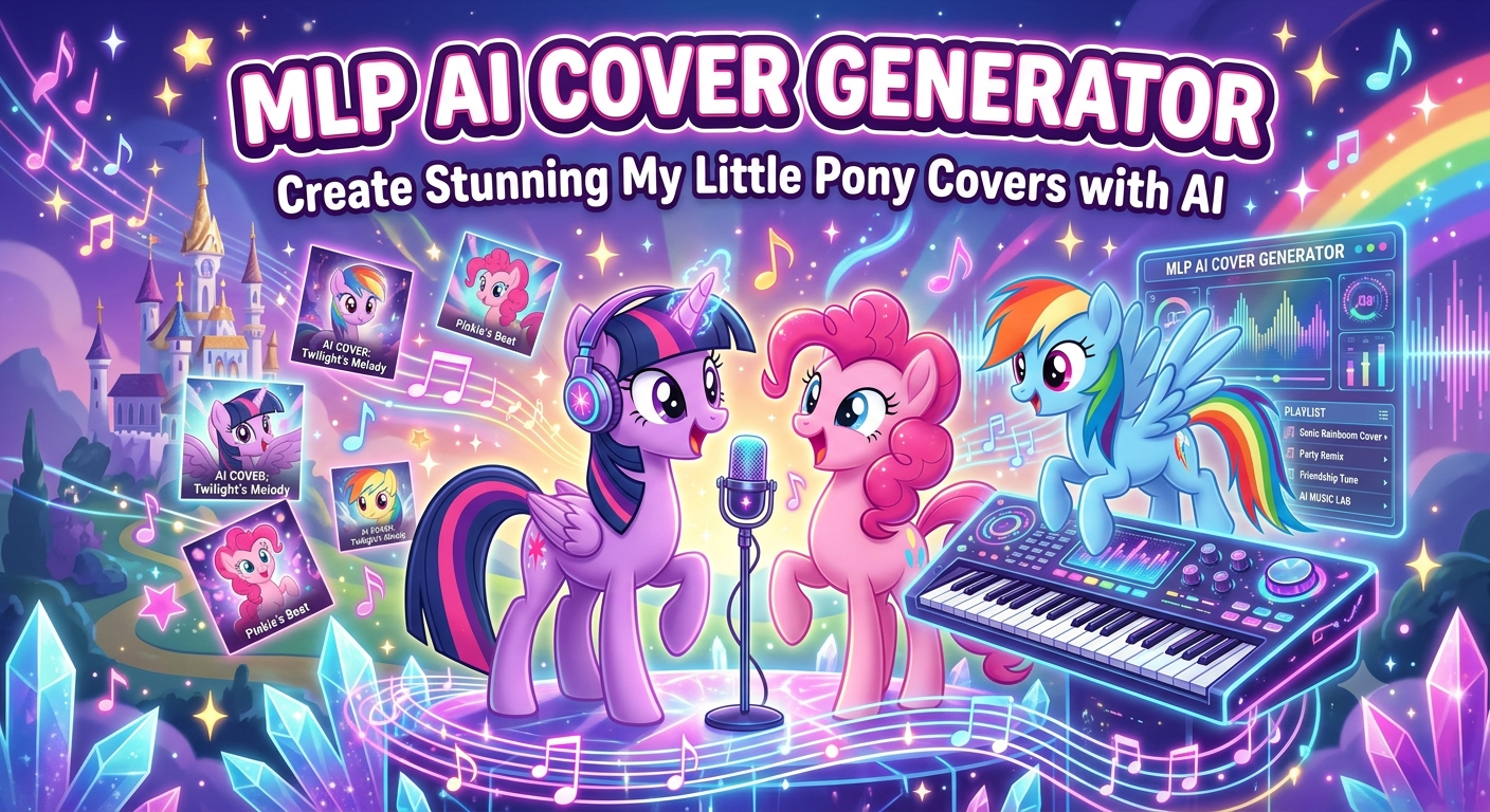 MLP AI Cover Generator: Create Stunning My Little Pony Covers with AI